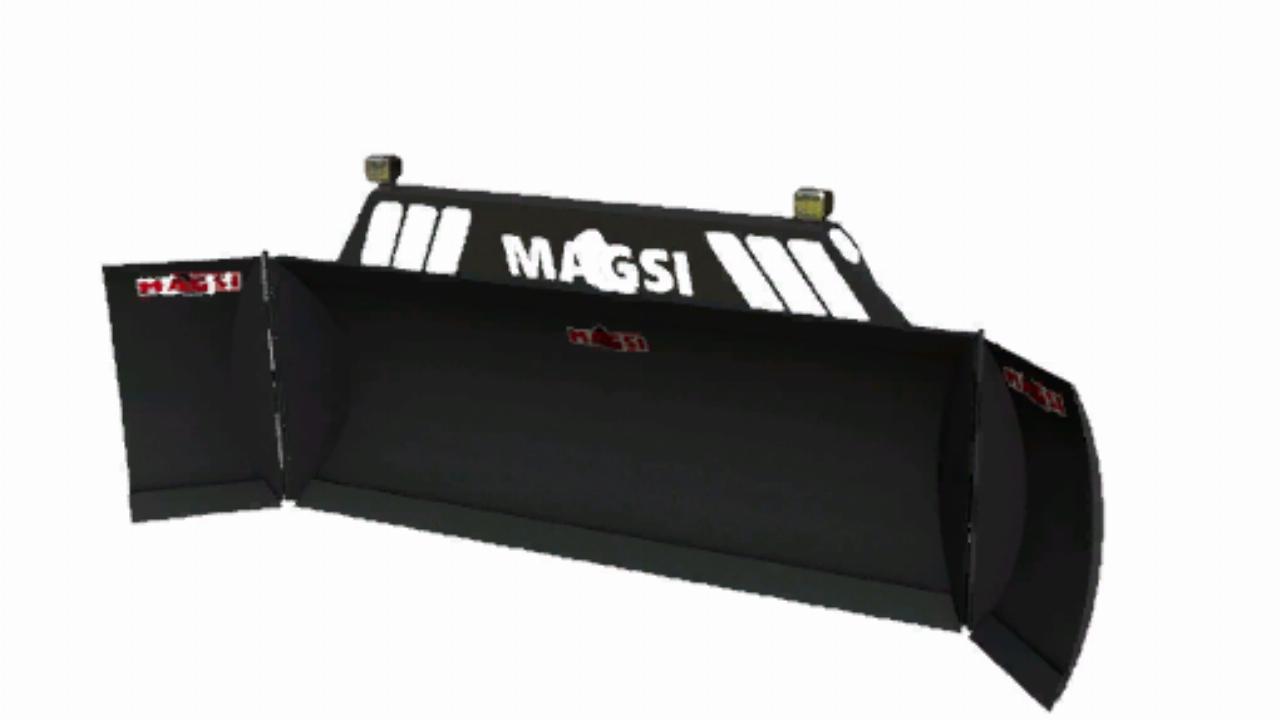 Magsi blade with shutter