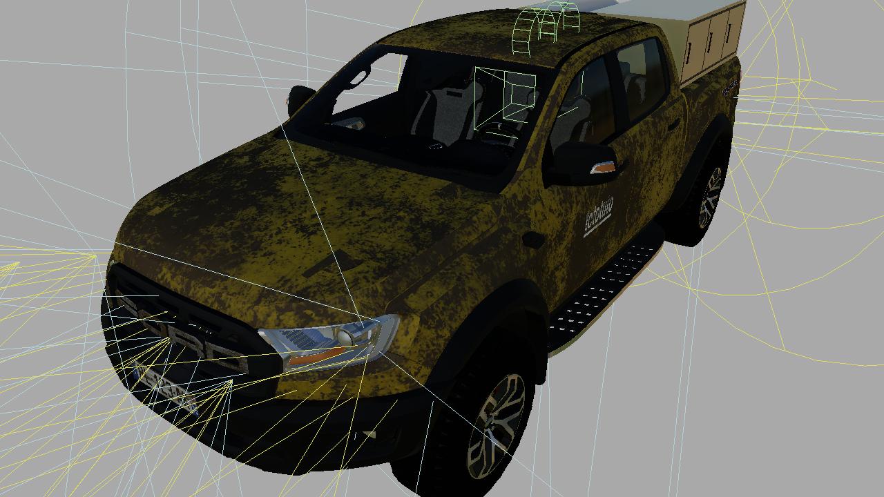 Importing parts for the rear