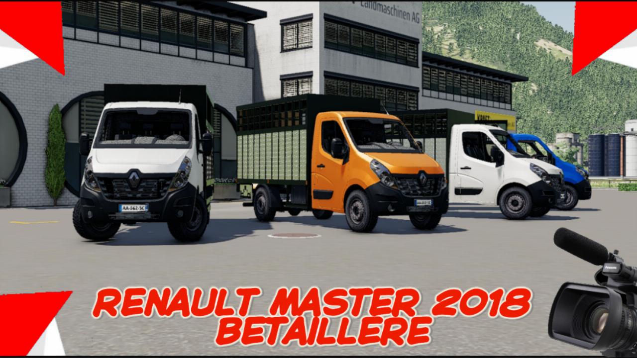 Renault Master Cattle trailer of 2018