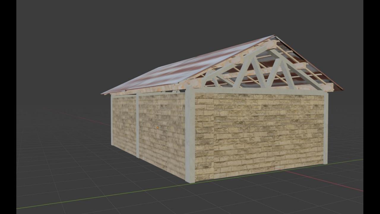 Brick shed