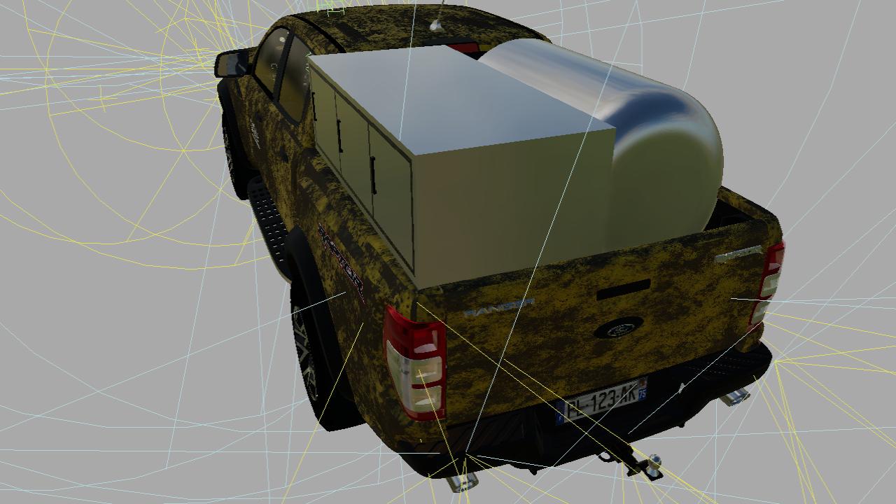 Importing parts for the rear