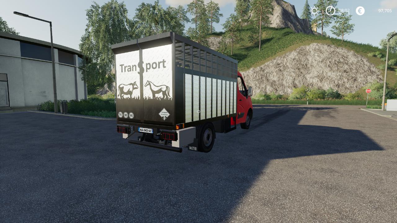 Renault master Cattle trailer of 2018
