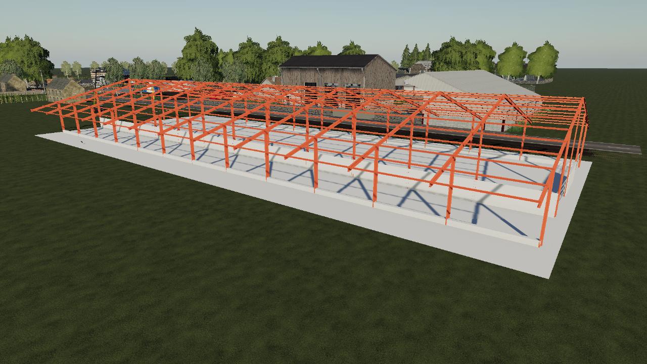 Addition of siding, and poured wall