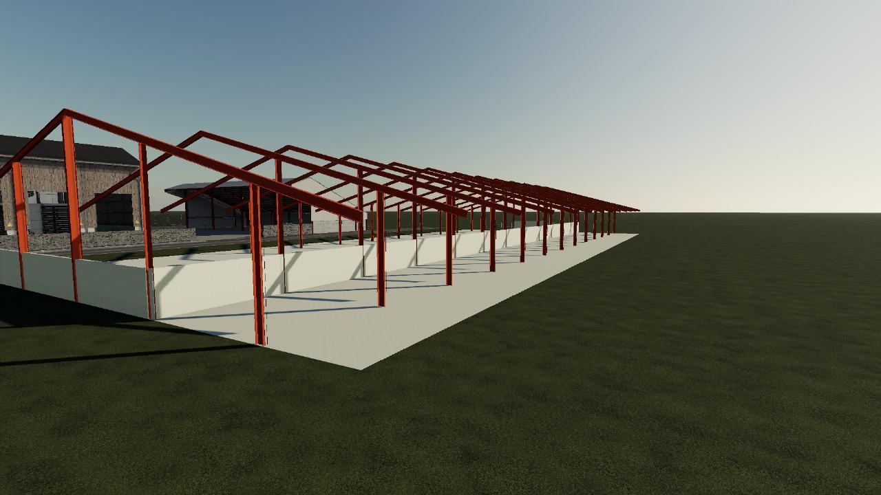 Cow and calf stall