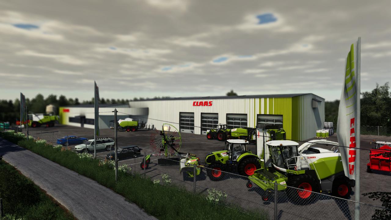 The pig farm, the tractordealer