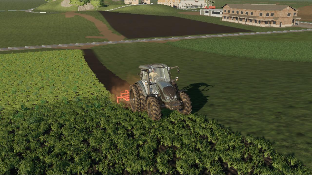 The beginning: creation of the land, small town, fields