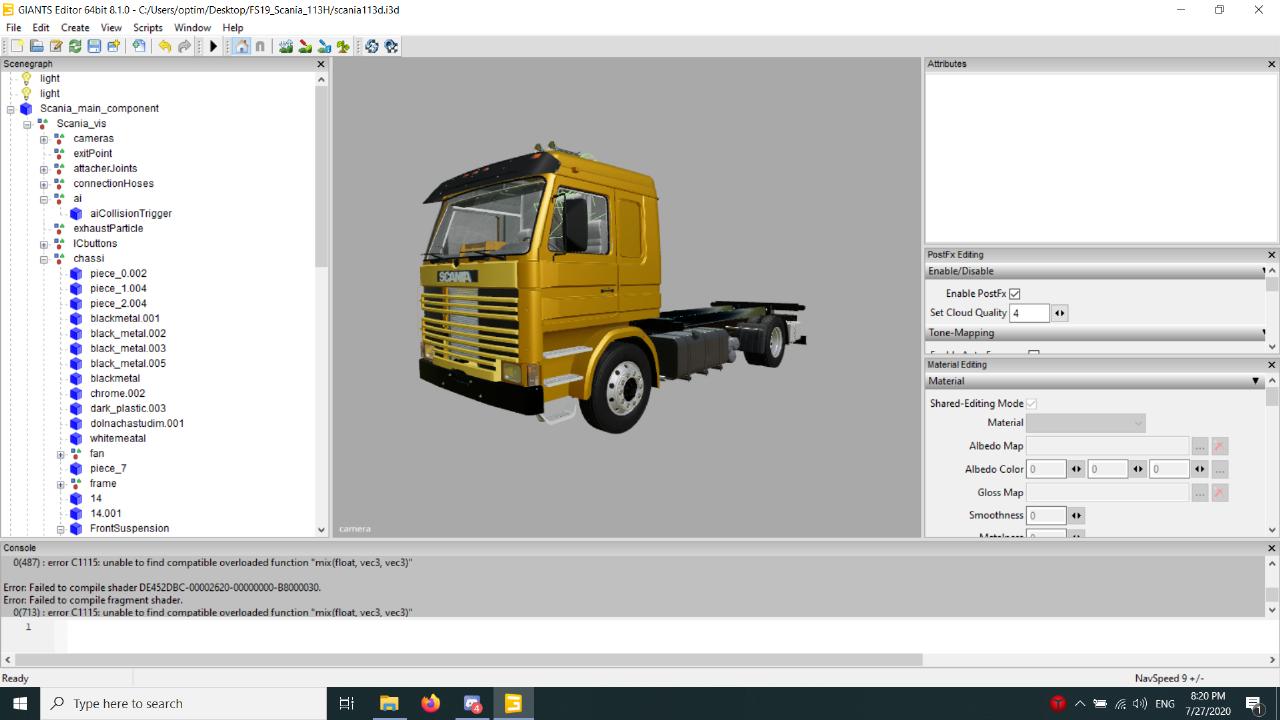 Scania WIP