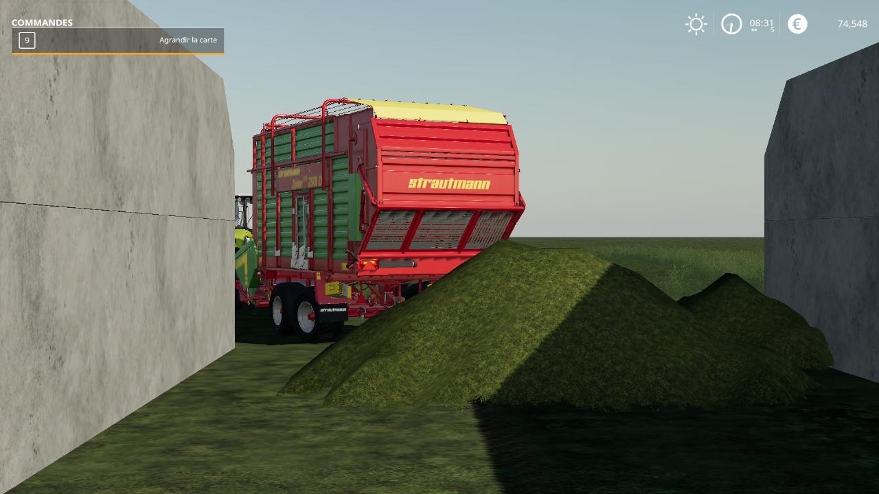 Silo pour ensilage (i3D)