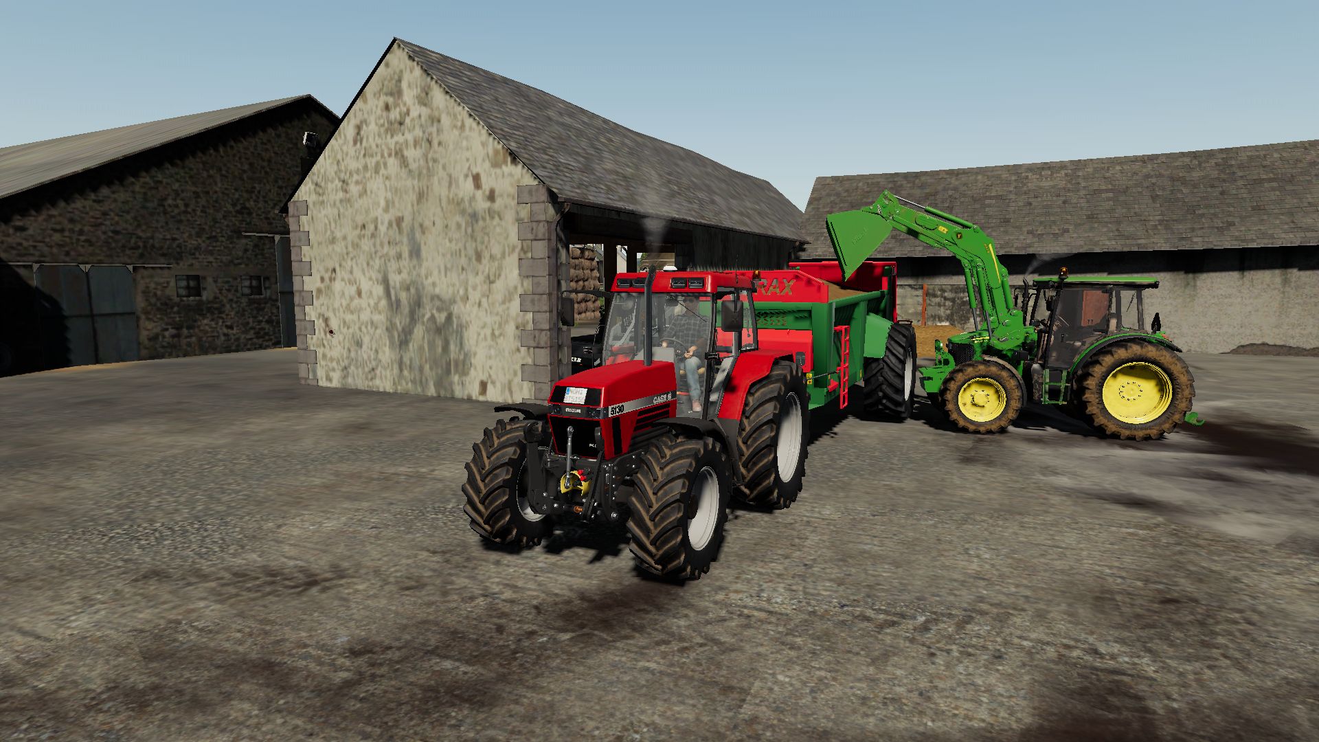 Case IH Maxxum 5130 (som da vida real)