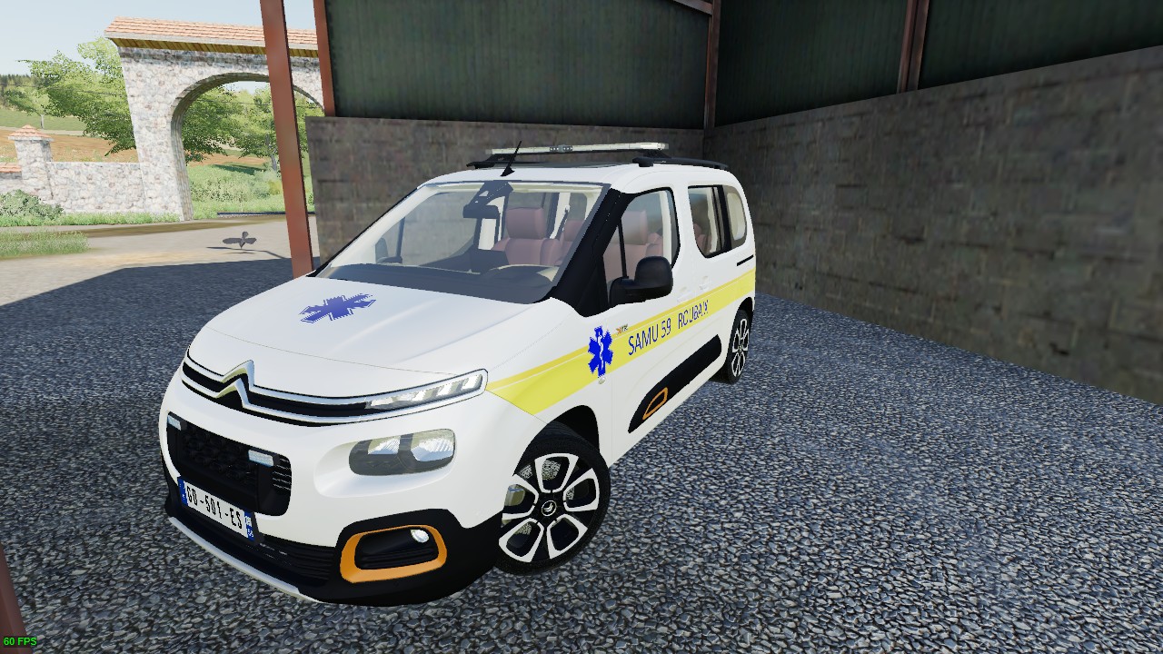 CITROEN BERLINGO 2019 - SAMU 59 