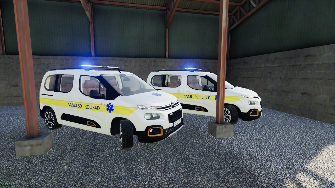 CITROEN BERLINGO 2019 - SAMU 59 