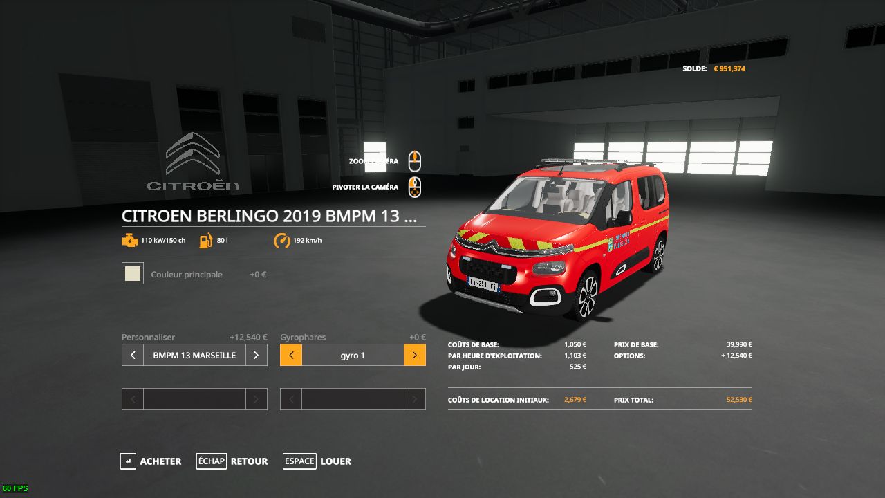 Citroën Berlingo - BMPM 13 Marseille