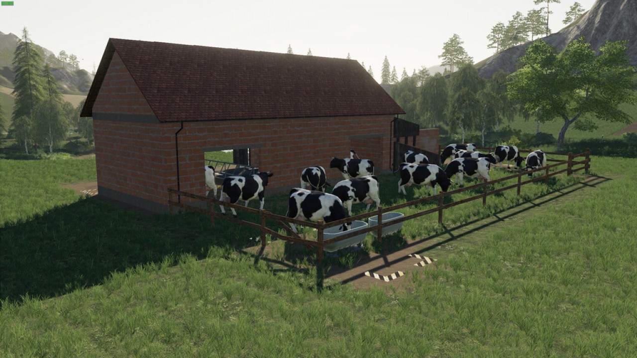 Stalla per mucche 30x18