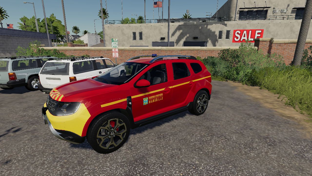 Dacia Duster 2019 firefighters