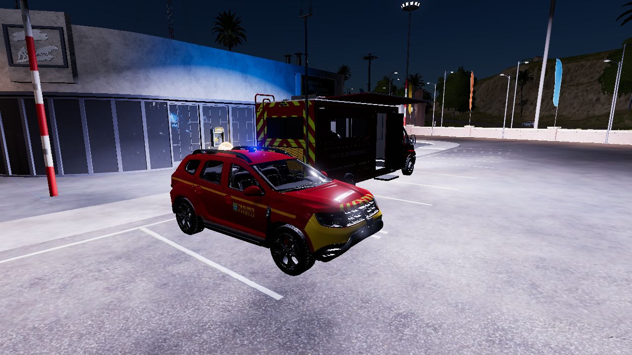 Dacia Duster 2019 firefighters