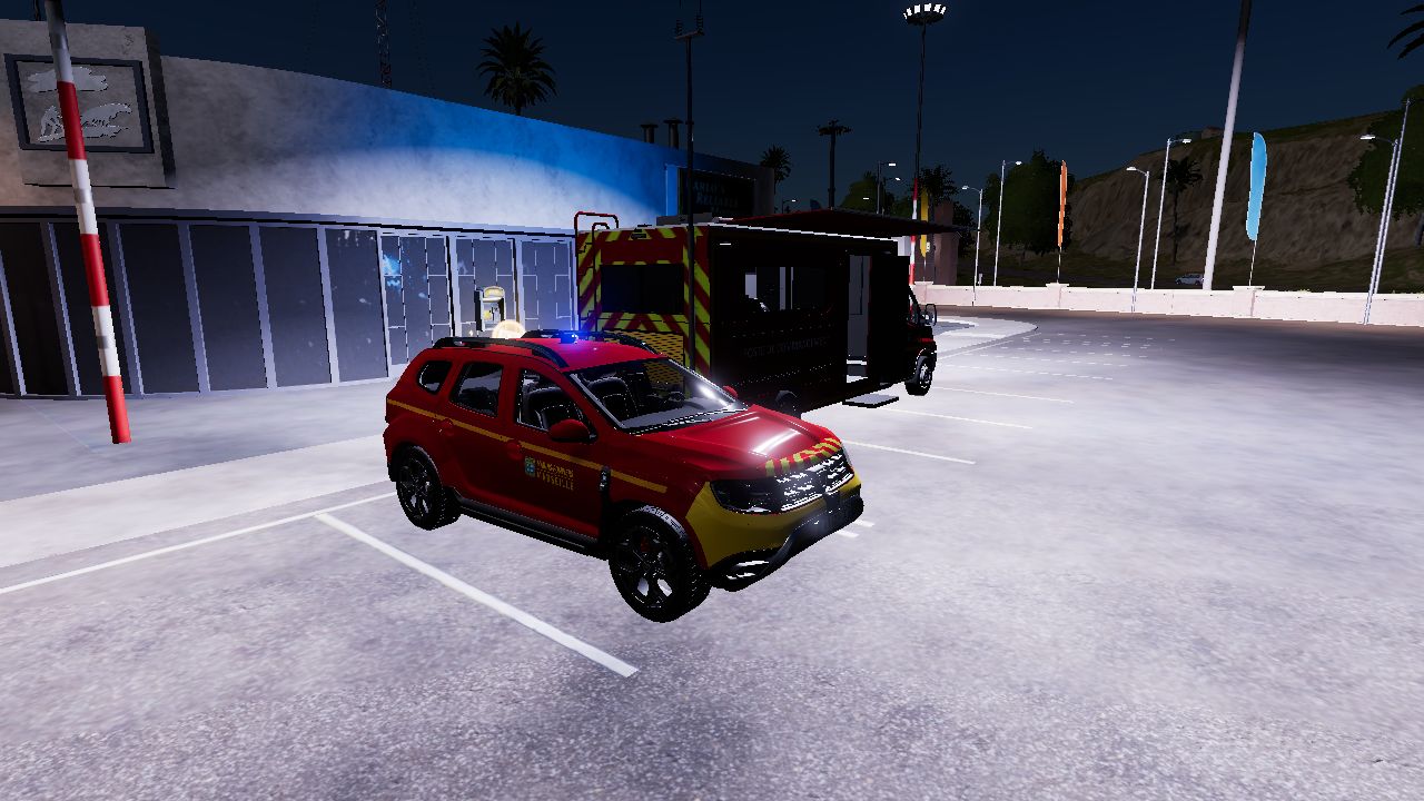 Dacia Duster 2019 sapeurs-pompiers