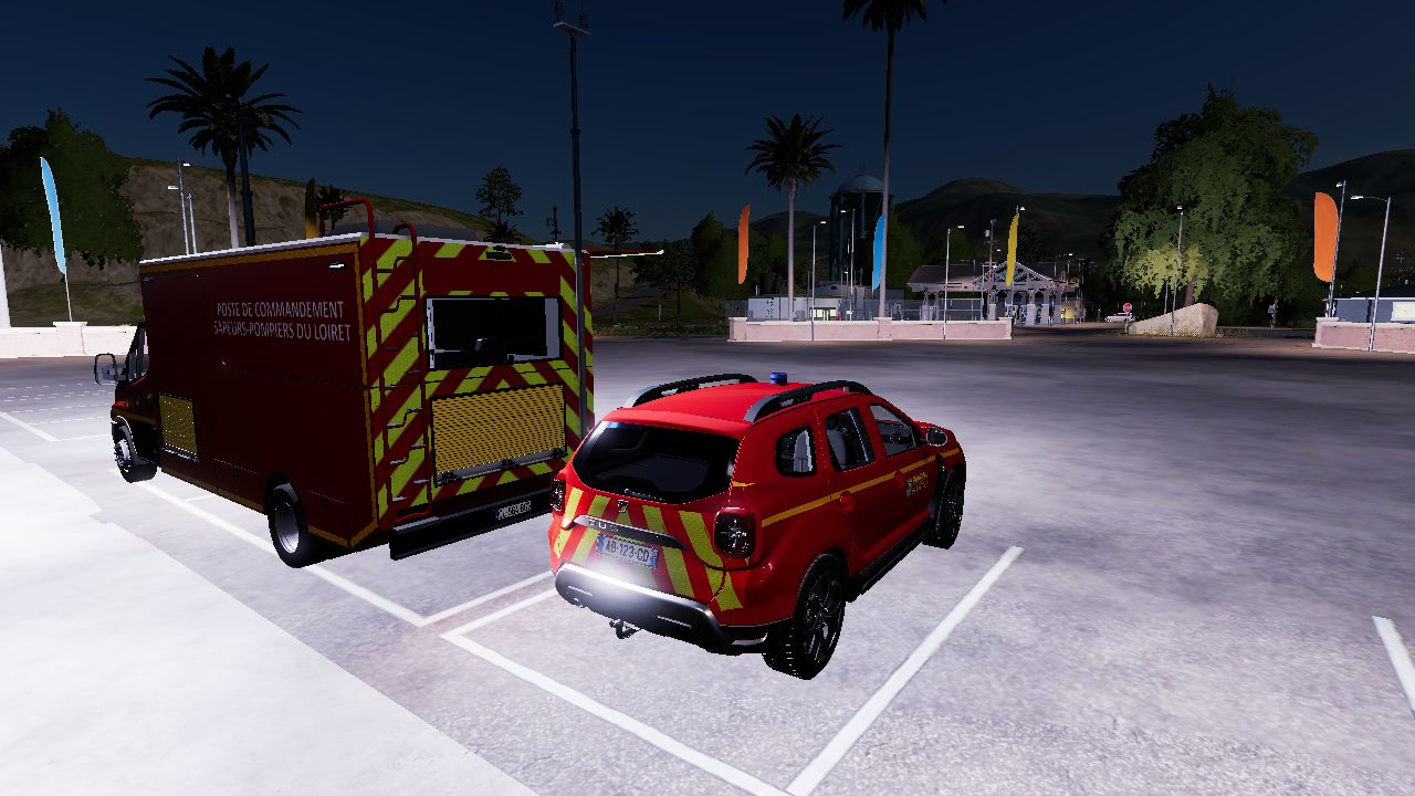 Dacia Duster 2019 sapeurs-pompiers