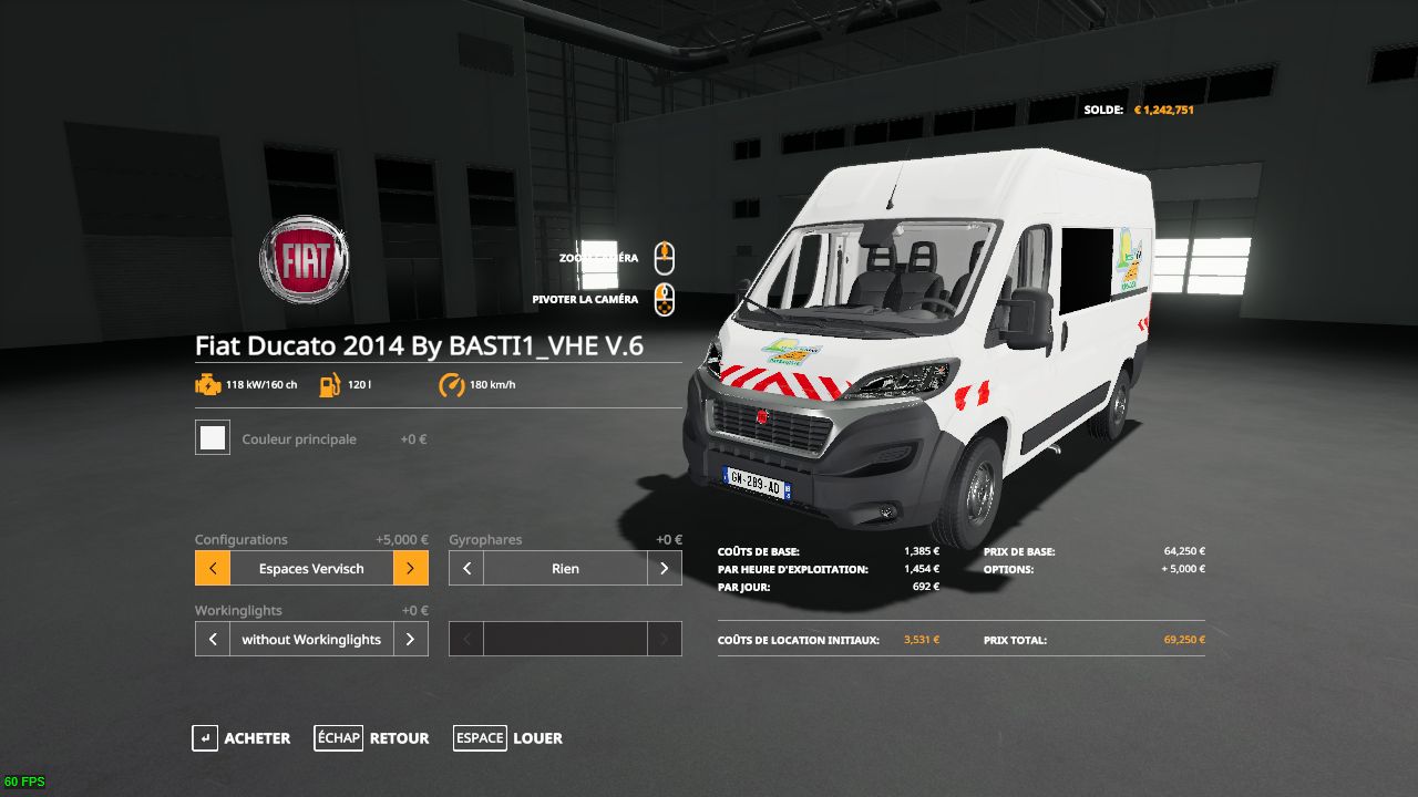 FIAT DUCATO 2014 - TP-VERSION