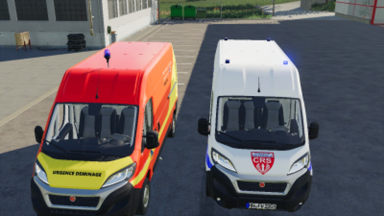 Fiat ducato CRS y Seguridad Civil