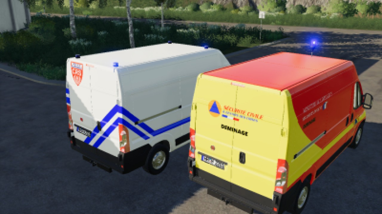 Fiat ducato CRS and Civil Security