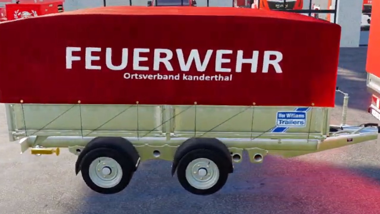 Feuerwehr Materialtransport Anhänger