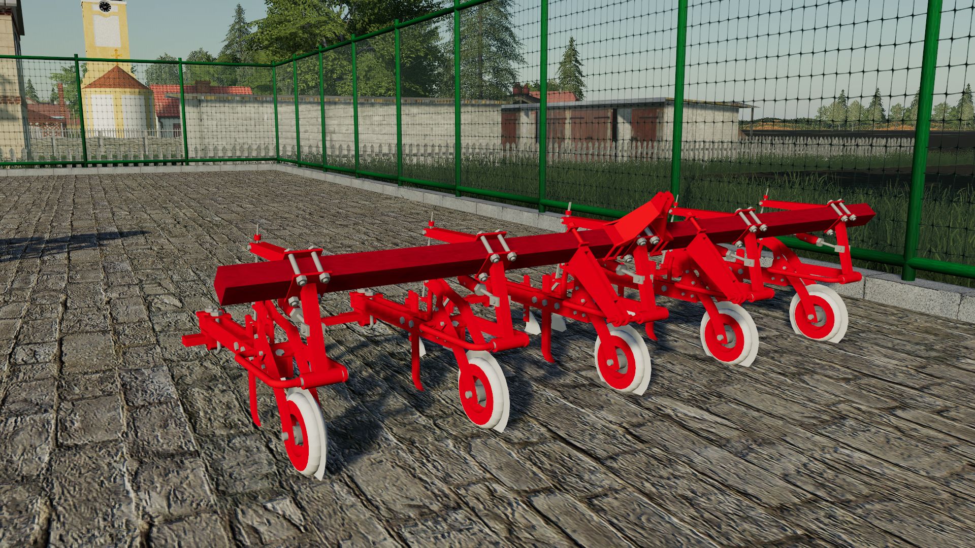 Désherbeuse FOP (4 rangées)