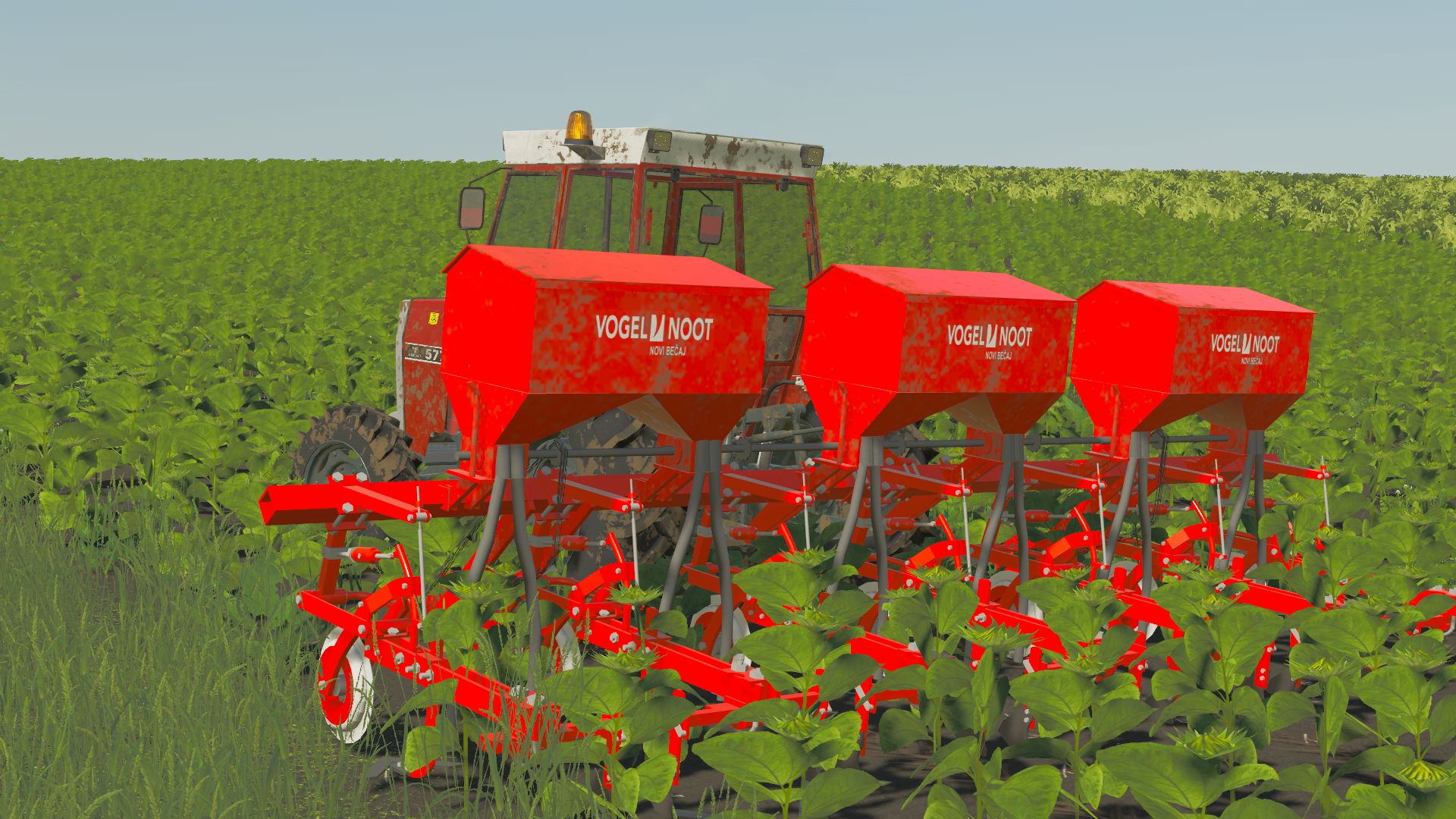 Desherbador FOP (6 filas)