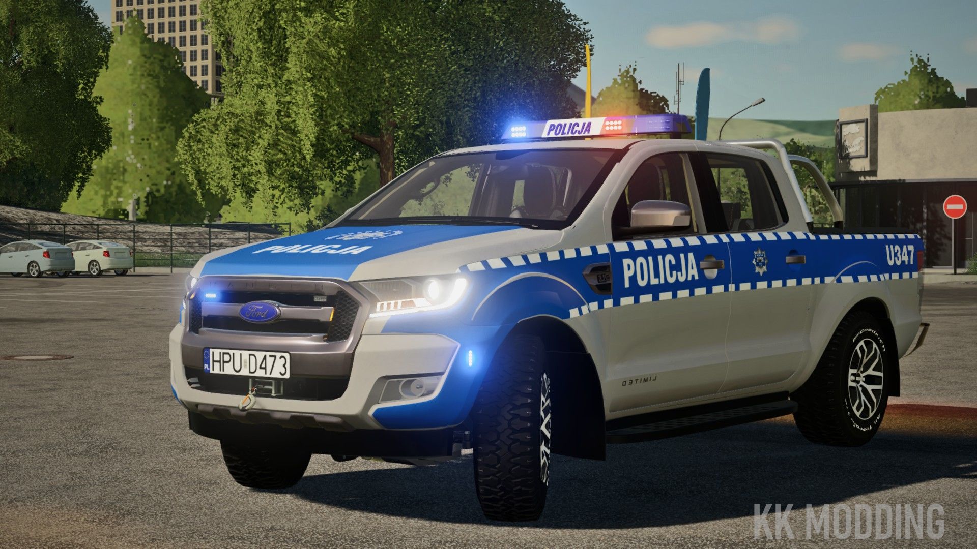 Ford Ranger (radiowóz OPI)