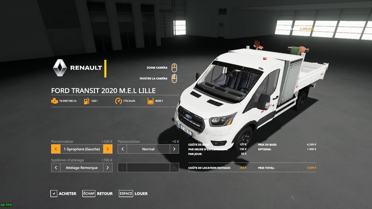 Ford Transit 2020 - M.E.L Lille 