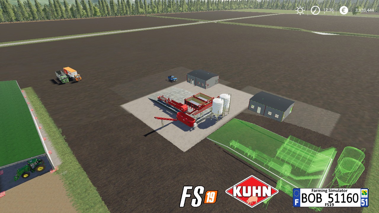 GlobalCompany Colocable Kuhn FeedMixer