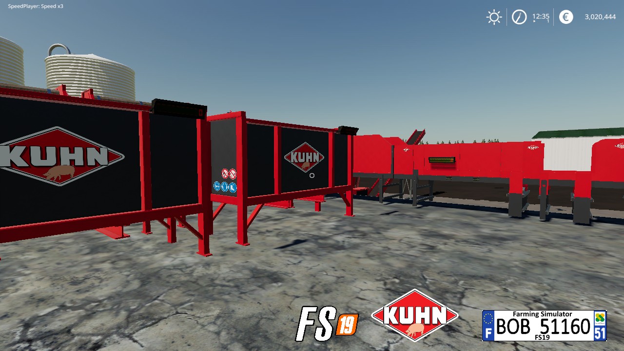 GlobalCompany Colocable Kuhn FeedMixer