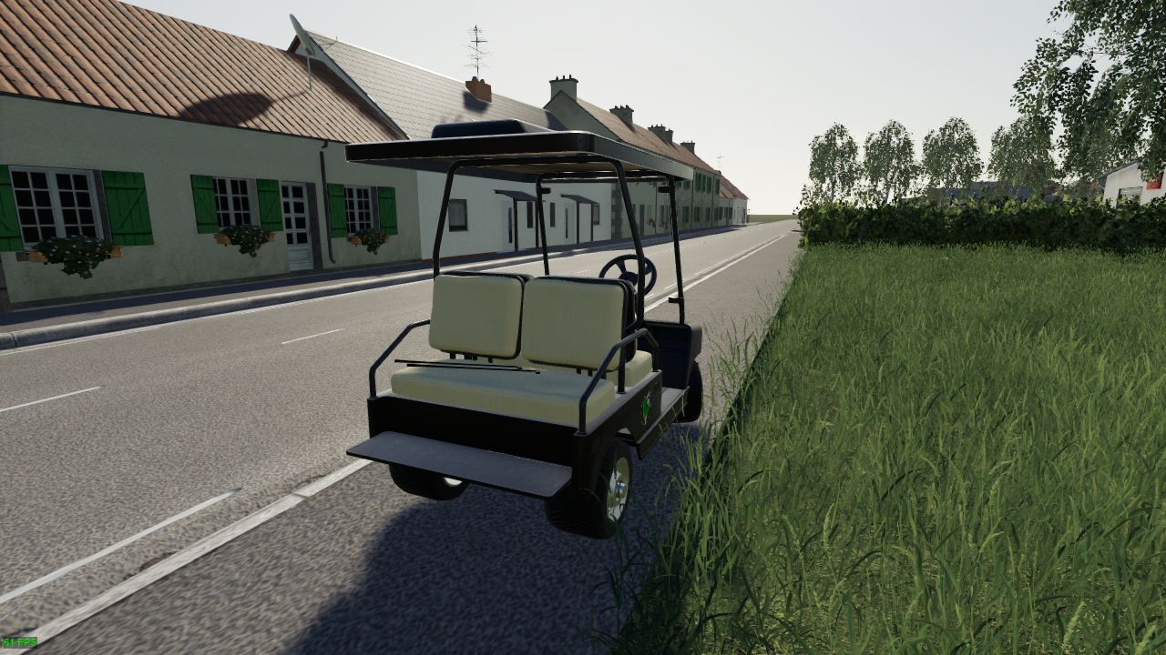 Carrello da golf - "Mérignas Golf Country Club"