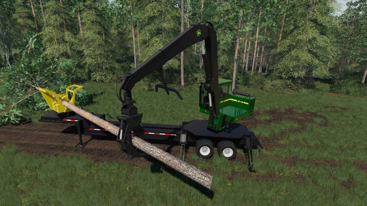 John Deere 437D Delimber