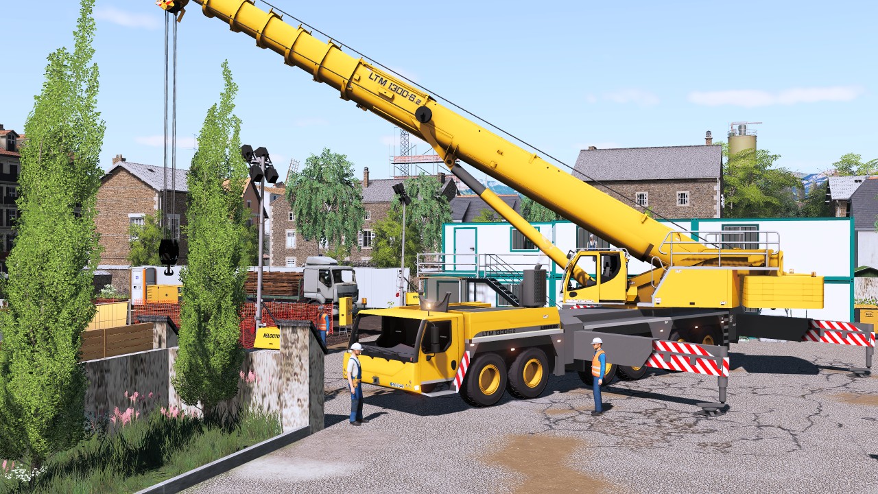 Grúa móvil Liebherr LTM1300