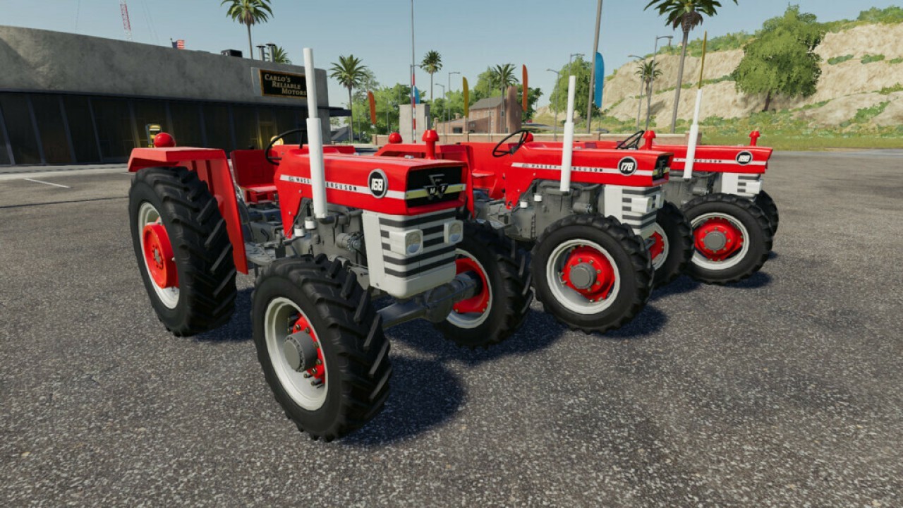 Massey Ferguson 168, 178, 188 4x4