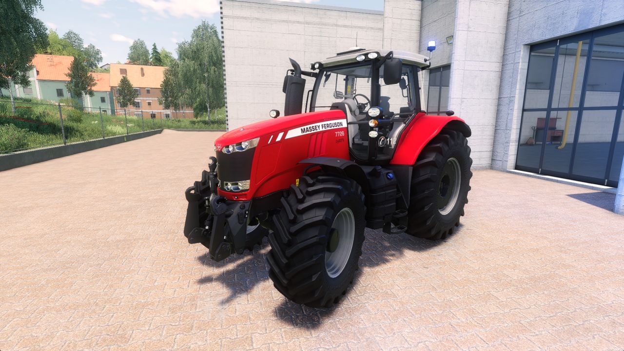 Straż pożarna Massey Ferguson 7700