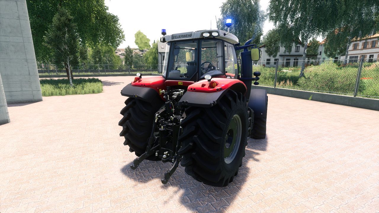 Straż pożarna Massey Ferguson 7700