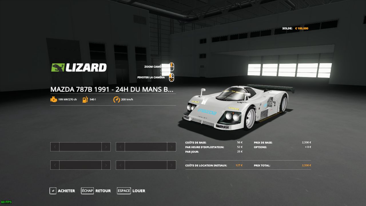 Mazda 787B 1991 - 24h du Mans