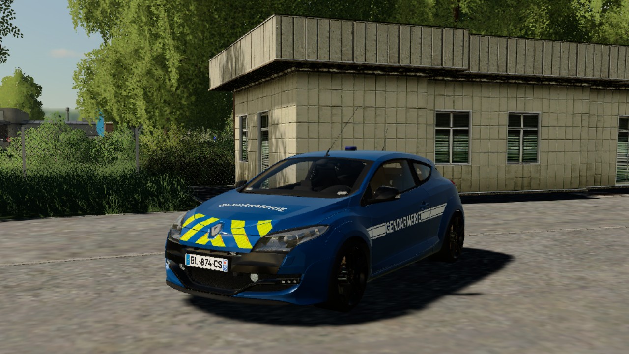 Megane III RS Gendarmerie