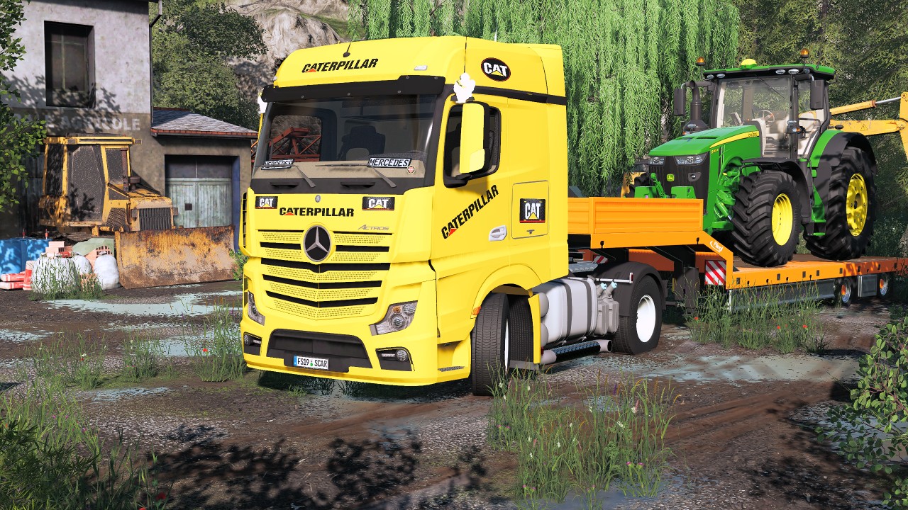 Mercedes-Benz Actros Caterpillar