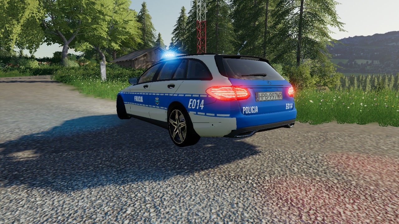 Mercedes-Benz Klasa C - Policja