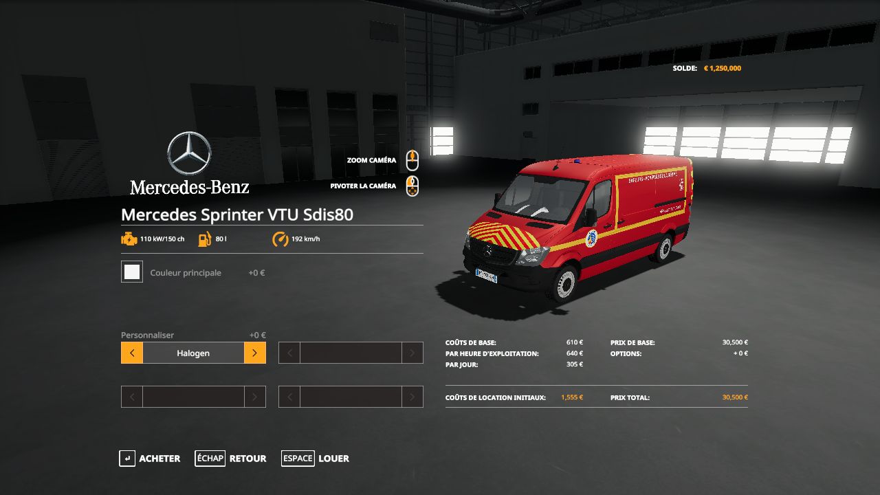 Mercedes-Benz Sprinter 313.CDI - VTU Sdis80