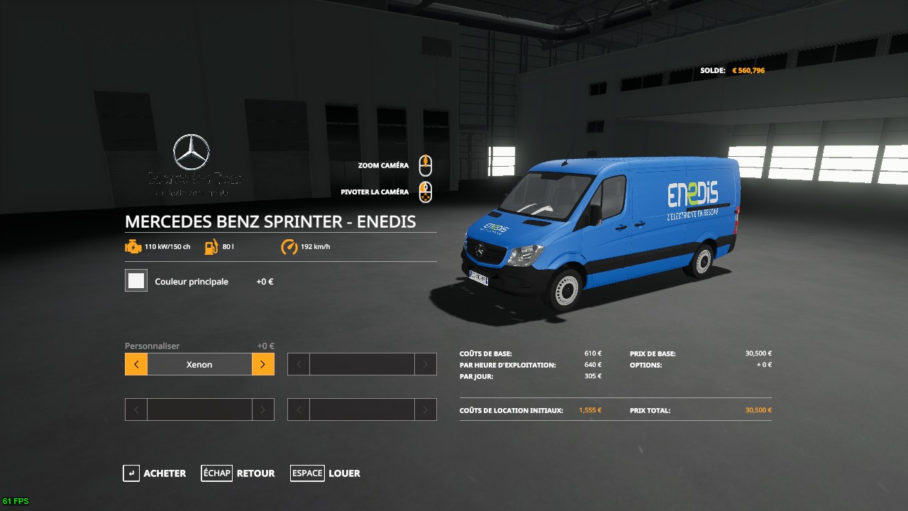 Mercedes Benz Sprinter Enedis 