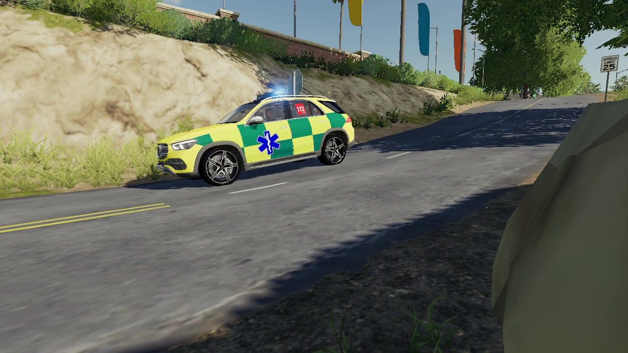 Mercedes GLE (belgijski SMUR)