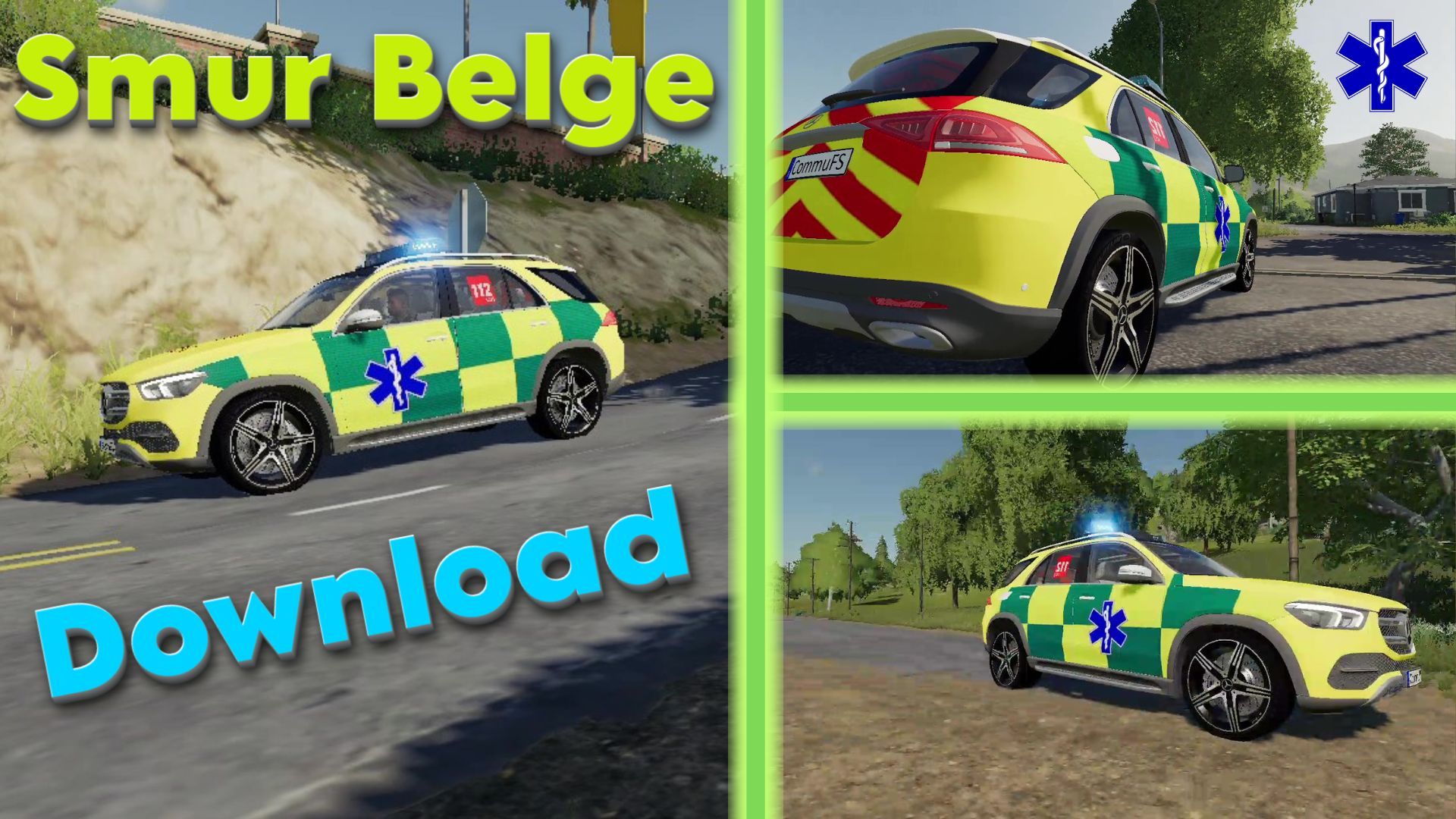 Mercedes GLE (belgijski SMUR)