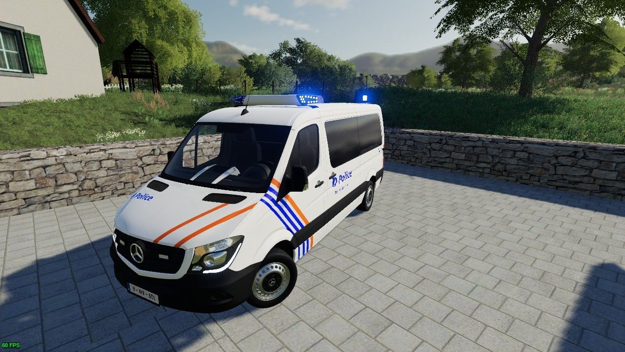 Mercedes Sprinter - belgijska policja Bruksela