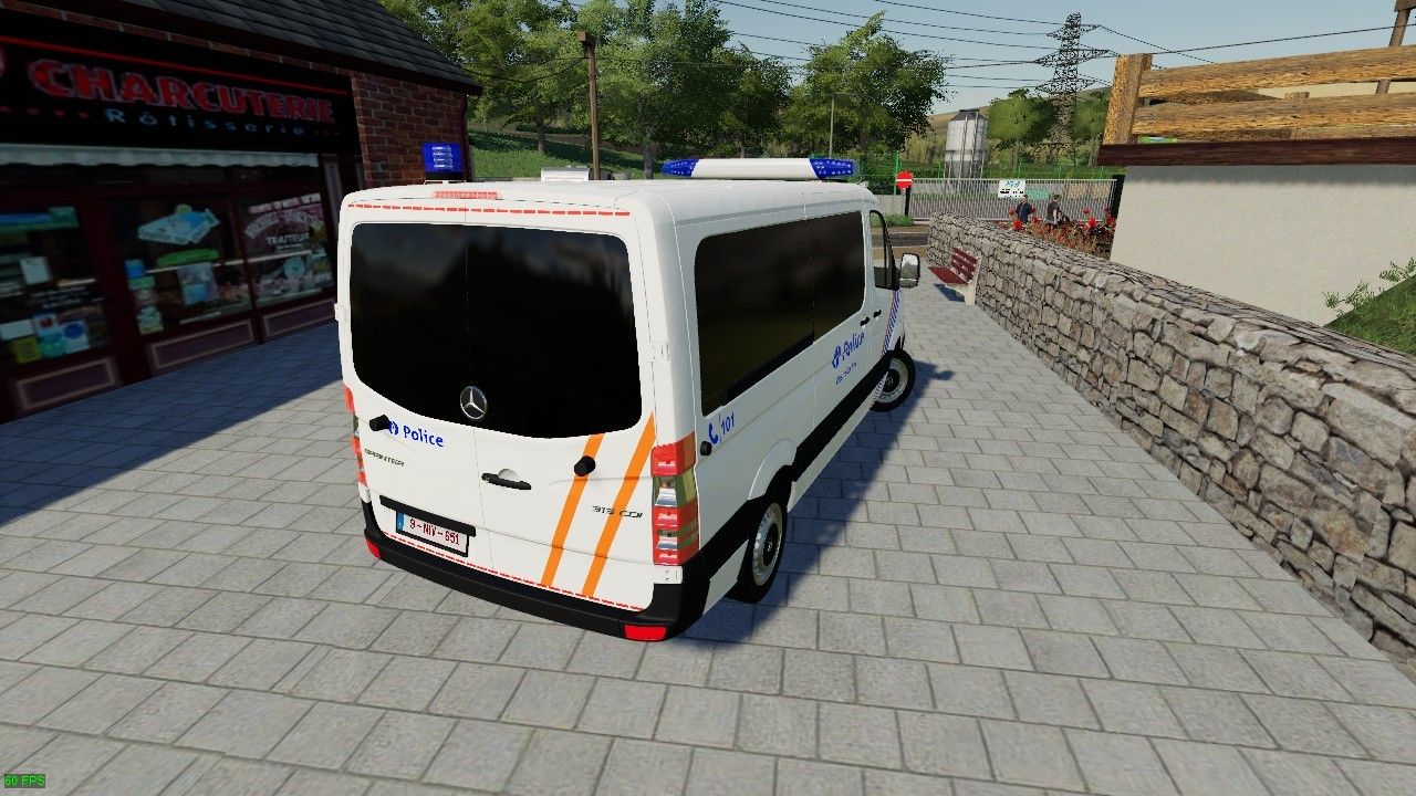 Mercedes Sprinter - belgijska policja Bruksela