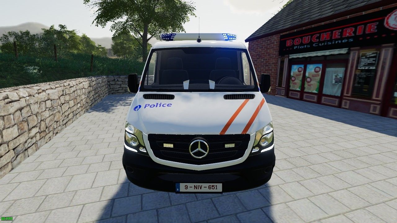 Mercedes Sprinter - belgijska policja Bruksela