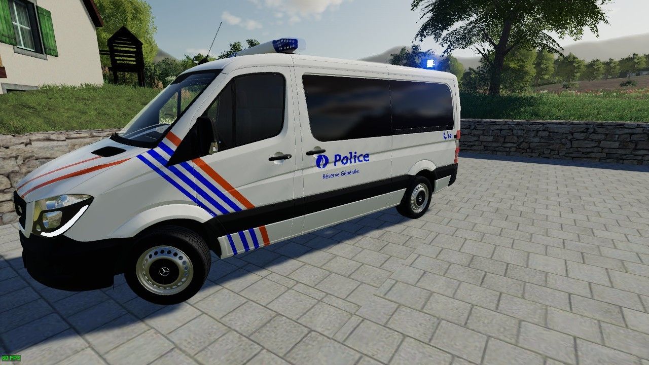 Mercedes Sprinter - belgijska policja Bruksela