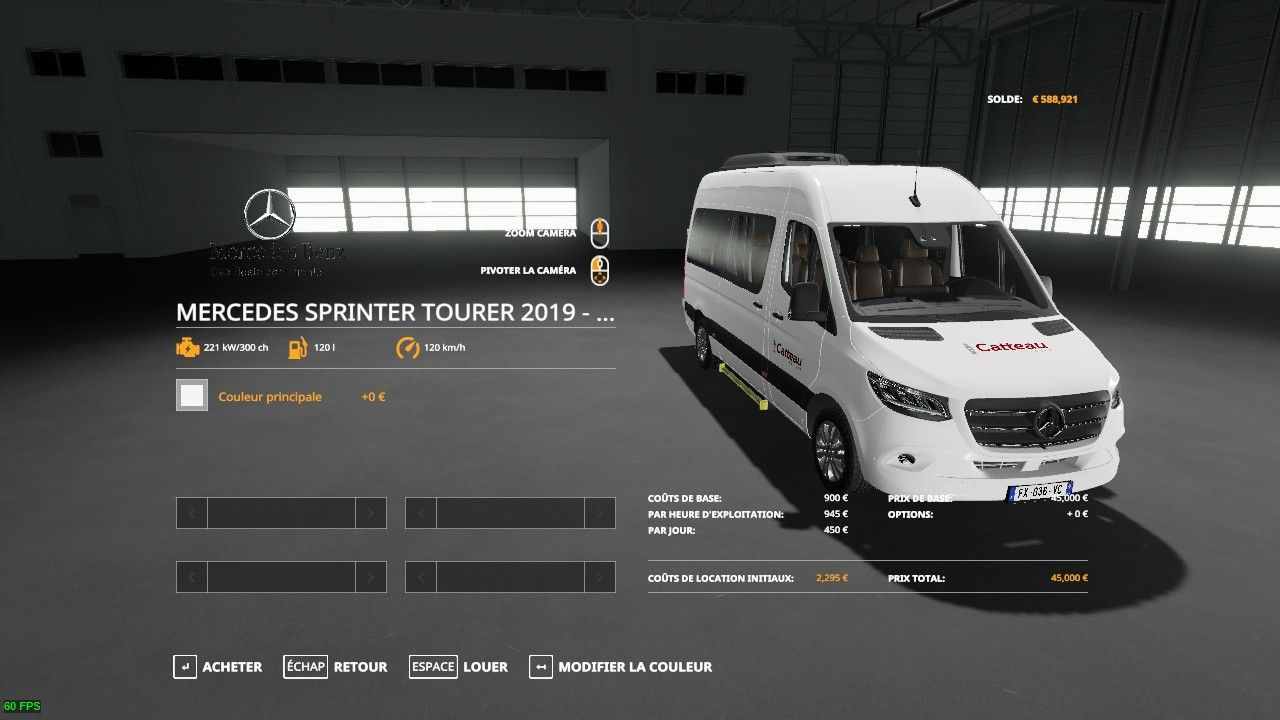 Mercedes Sprinter Tourer - Catteau Voyages